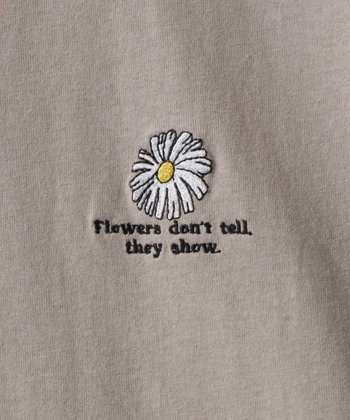 SITRY（シトリー）の「SITRY Street Style Back Print T-shirt/別注 オーバーサイズ ビリヤード ダイス ハート フラワー バックプリント ワンポイント刺繍 半袖Ｔシャツ レディース メンズ（Tシャツ/カットソー・メンズ・ホワイト/ブラック/ブルー/グリーン/ホワイト系その他/ブラック系その他/グレイッシュベージュ/グリーン系その他2/ブルー系その他2/ブラック系その他2/ベージュ系その他/ホワイト系その他2・M/L/XL）」の21枚目の写真