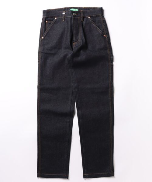 BENETTON (UNITED COLORS OF BENETTON)（ベネトンユナイテッドカラーズオブベネトン）の「サイドポケットストレートデニムパンツ（デニムパンツ・メンズ・ダークインディゴブルー・50/46/42/44）」の5枚目の写真