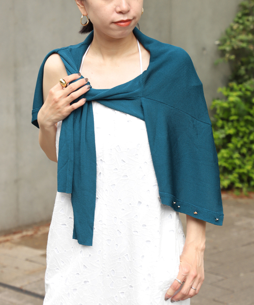 新品✨VERMEIL par iena　スムースオールインワン　ノースリーブ セール】リネンライクVネックオールインワン◇（つなぎ