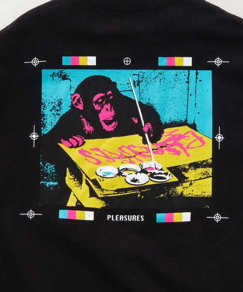 PLEASURES(プレジャー)の「【PLEASURES / プレジャー】CMYK T-SHIRT(Tシャツ/カットソー・メンズ・ブラック・LARGE/MEDIUM)」の7枚目の写真