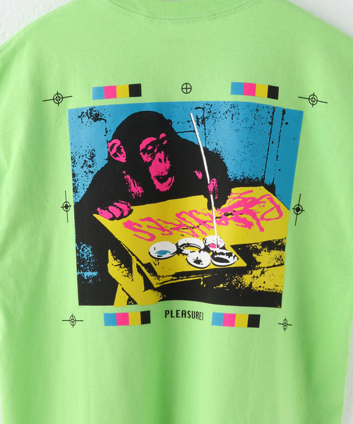 PLEASURES(プレジャー)の「【PLEASURES / プレジャー】CMYK T-SHIRT(Tシャツ/カットソー・メンズ・ブラック・LARGE/MEDIUM)」の8枚目の写真