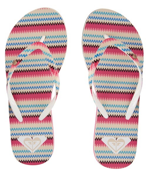 ROXY（ロキシー）の「PORTOFINO III/ロキシービーサン(ビーチサンダル)（サンダル・レディース・ホワイト/ホワイト系その他/バーガンディー/グリーン/ブルー/ブルー系その他・25cm/24cm/23cm）」の6枚目の写真