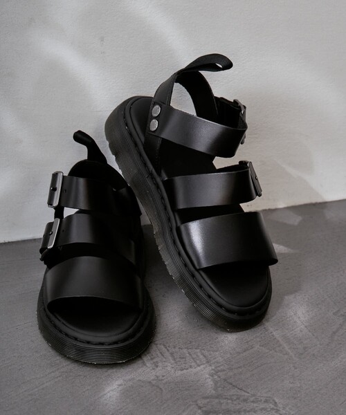 FREAK'S STORE（フリークスストア）の「Dr.Martens/ドクターマーチン Gryphon/グリフォン レザーベルトサンダル　限定展開（サンダル・レディース・ブラック・6/4/3/5）」の12枚目の写真