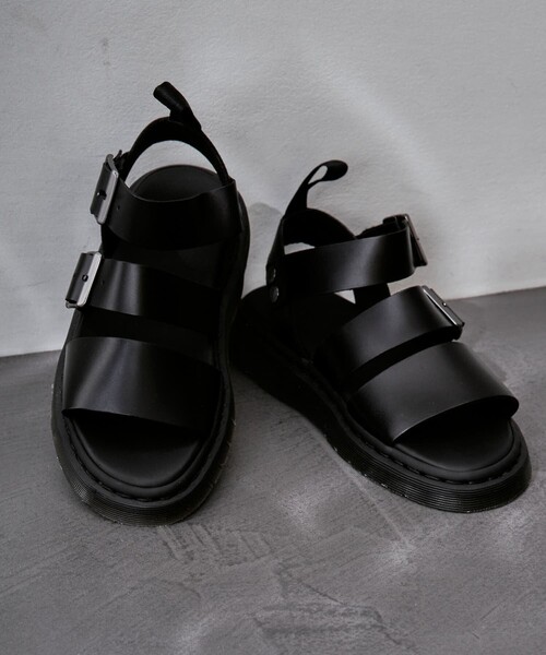 FREAK'S STORE（フリークスストア）の「Dr.Martens/ドクターマーチン Gryphon/グリフォン レザーベルトサンダル　限定展開（サンダル・レディース・ブラック・6/4/3/5）」の11枚目の写真