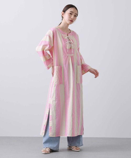 Gready Brilliant（グレディブリリアン）の「ＳＴＰスキッパーロングワンピース（ワンピース・レディース・ピンク・FREE）」の2枚目の写真