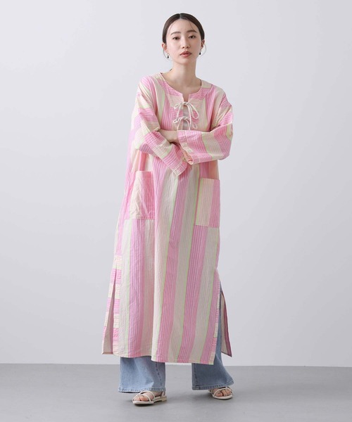 Gready Brilliant（グレディブリリアン）の「ＳＴＰスキッパーロングワンピース（ワンピース・レディース・ピンク・FREE）」の6枚目の写真