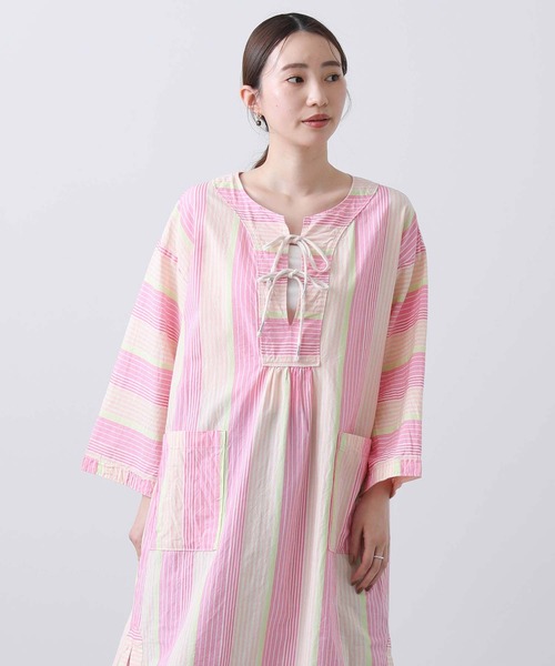 Gready Brilliant（グレディブリリアン）の「ＳＴＰスキッパーロングワンピース（ワンピース・レディース・ピンク・FREE）」の7枚目の写真