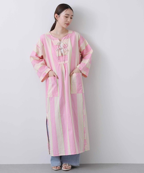 Gready Brilliant（グレディブリリアン）の「ＳＴＰスキッパーロングワンピース（ワンピース・レディース・ピンク・FREE）」の13枚目の写真