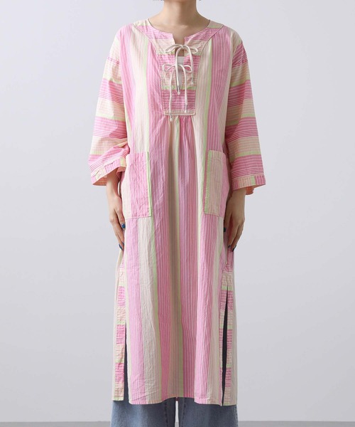 Gready Brilliant（グレディブリリアン）の「ＳＴＰスキッパーロングワンピース（ワンピース・レディース・ピンク・FREE）」の15枚目の写真