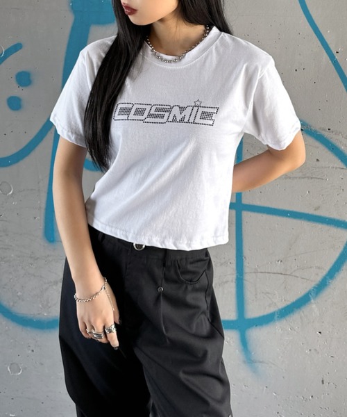 LVEU.】Y2KロゴTシャツ / トップス カットソー Tシャツ 半袖
