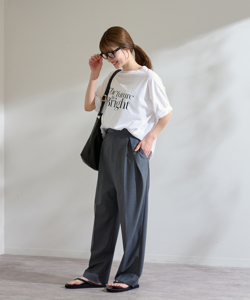 FRAMeWORK(フレームワーク)の「LA SCAIA/ラスカイア shoulder BAG(ショルダーバッグ・レディース・ブラック/ベージュ・FREE)」の3枚目の写真