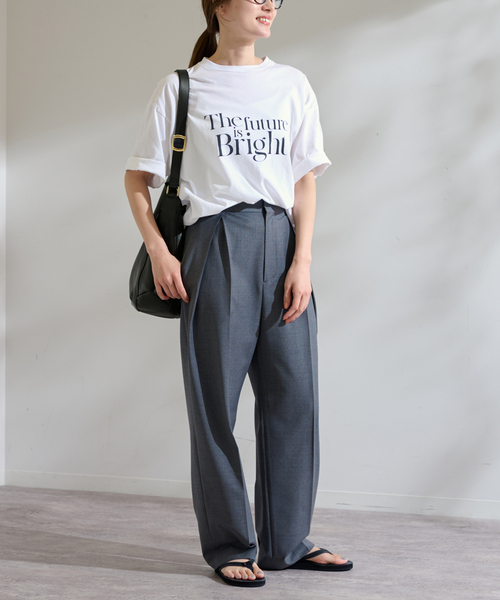 FRAMeWORK(フレームワーク)の「LA SCAIA/ラスカイア shoulder BAG(ショルダーバッグ・レディース・ブラック/ベージュ・FREE)」の4枚目の写真