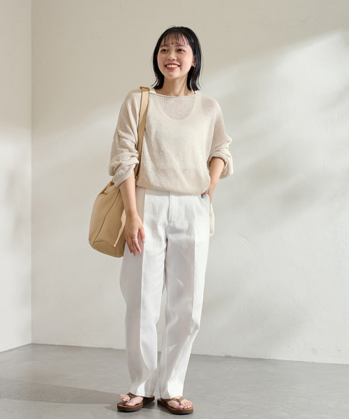 FRAMeWORK(フレームワーク)の「LA SCAIA/ラスカイア shoulder BAG(ショルダーバッグ・レディース・ブラック/ベージュ・FREE)」の6枚目の写真