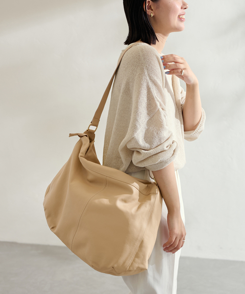 FRAMeWORK(フレームワーク)の「LA SCAIA/ラスカイア shoulder BAG(ショルダーバッグ・レディース・ブラック/ベージュ・FREE)」の10枚目の写真