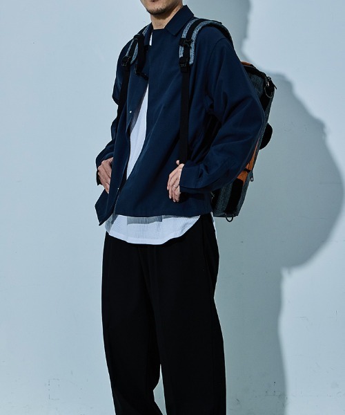 D.KELLY（ディーケリー）の「D.KELLY ナイロン3wayバイカラーバックパック メンズ バッグ ビスネスバッグ（バックパック/リュック・メンズ・グレー/ブラック・ONE SIZE）」の17枚目の写真