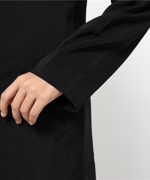 WEGO（ウィゴー）の「WEGO/ロングチェスタージャケット（チェスターコート・レディース・キャメル/ライトグレー/ブラック・FREE）」の9枚目の写真