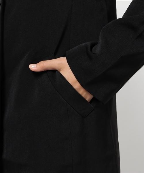 WEGO（ウィゴー）の「WEGO/ロングチェスタージャケット（チェスターコート・レディース・キャメル/ライトグレー/ブラック・FREE）」の12枚目の写真