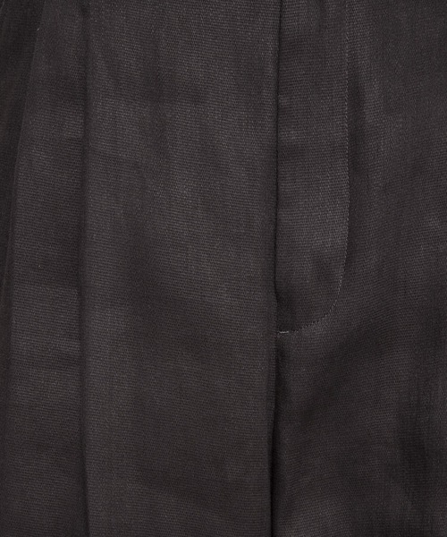 BABYLONE（バビロン）の「オックスホルタータックパンツ（その他パンツ・レディース・チャコール・フリー）」の3枚目の写真