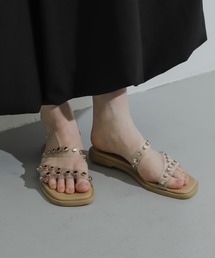 SENSE OF PLACE by URBAN RESEARCH | スタッズフラットサンダル(サンダル)