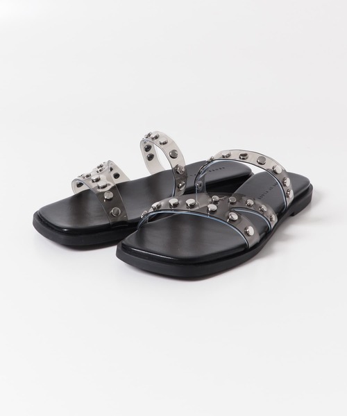 SENSE OF PLACE by URBAN RESEARCH（センスオブプレイスバイアーバンリサーチ）の「スタッズフラットサンダル（サンダル・レディース・ブラック/ベージュ/アイボリー・SMALL/MEDIUM/LARGE）」の22枚目の写真