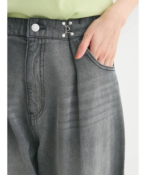 ELENCARE DUE（エレンカーレデュエ）の「・ELENCARE　DUEグラデーションデニムパンツ（デニムパンツ・レディース・ライトインディゴブルー/杢グレー・FREE）」の7枚目の写真