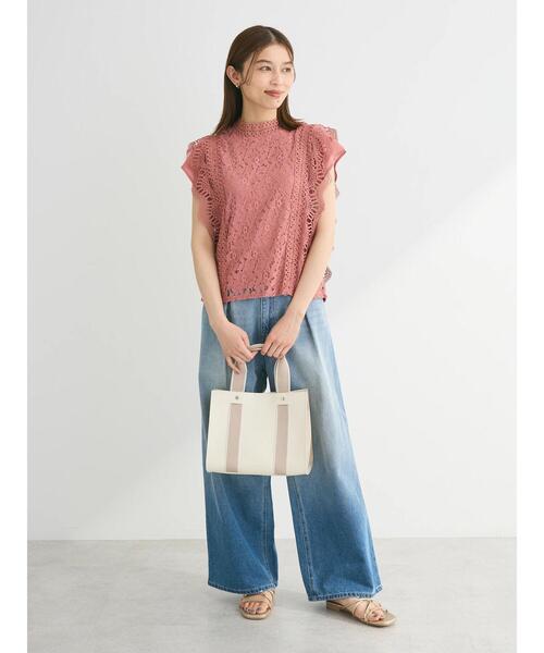 ELENCARE DUE（エレンカーレデュエ）の「・ELENCARE　DUEグラデーションデニムパンツ（デニムパンツ・レディース・ライトインディゴブルー/杢グレー・FREE）」の11枚目の写真