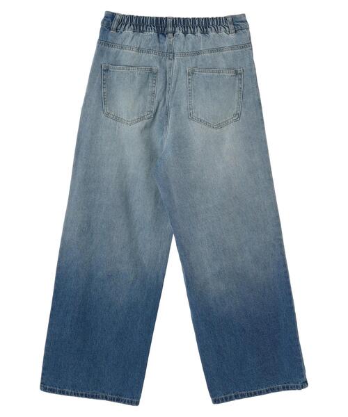 ELENCARE DUE（エレンカーレデュエ）の「・ELENCARE　DUEグラデーションデニムパンツ（デニムパンツ・レディース・ライトインディゴブルー/杢グレー・FREE）」の19枚目の写真