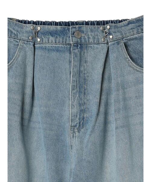 ELENCARE DUE（エレンカーレデュエ）の「・ELENCARE　DUEグラデーションデニムパンツ（デニムパンツ・レディース・ライトインディゴブルー/杢グレー・FREE）」の20枚目の写真