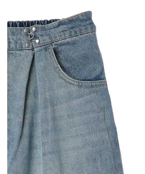 ELENCARE DUE（エレンカーレデュエ）の「・ELENCARE　DUEグラデーションデニムパンツ（デニムパンツ・レディース・ライトインディゴブルー/杢グレー・FREE）」の21枚目の写真