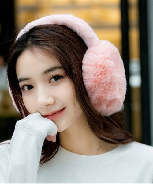 Burner（バーナー）の「【OKUOKU　0909】イヤーマフ 耳当て もこもこ oku-earmuff-657916622812-2（イヤーマフ・レディース・ピンク系その他2/ベージュ系その他2/グレー系その他/ピンクベージュ/ブラック/ピンク系その他/ホワイト系その他3/ピンク/ホワイト/ブラウン系その他2/ブラック系その他3/ホワイト系その他2/グレー/アイボリー系/ブラウン系その他/ブラック系その他2/ピンク系その他5/ピンク系その他4/ベージュ/ピンク系その他3/ピンク系その他6/ブラック系その他/オフホワイト/グレー系その他2/ベージュ系その他/ブルー系その他/ホワイト系その他・FREE）」の20枚目の写真