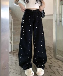 SPIGA（スピーガ）の「パール付きデニムパンツ（デニムパンツ）」