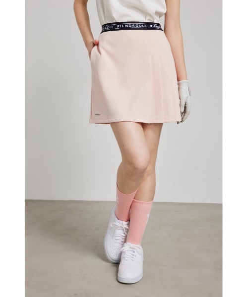 rienda(リエンダ)の「【RIENDA GOLF】サイドプリーツウエストロゴスカート(スカート・レディース・ピンク/グリーン・SMALL/MEDIUM)」の19枚目の写真