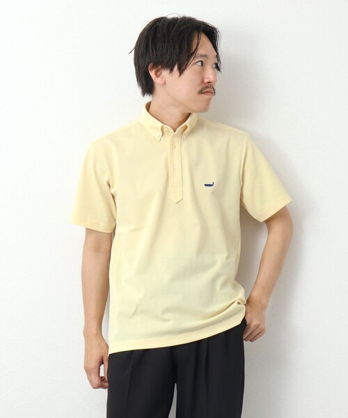 NOLLEY’S（ノーリーズ）の「《ビジカジ対応》吸水速乾 クジラBDポロシャツ（ポロシャツ・メンズ・ネイビー/グレー/ライトブルー/ホワイト/イエロー・M/L/XL/S）」の21枚目の写真