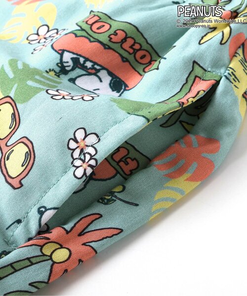 PEANUTS（ピーナッツ）の「PEANUTSコラボ アロハパンツ（その他パンツ・キッズ・オフホワイト/サックスブルー/レインボー・80/90/100/110/120/130）」の16枚目の写真