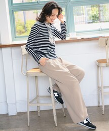 2タック ツイル パンツ