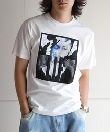 【UNIT CHEST】unique unisex T-shirt　FACE to FACE Tシャツ