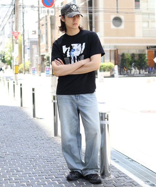 UNIT CHEST（ユニットチェスト）の「【UNIT CHEST】unique unisex T-shirt　FACE to FACE Tシャツ（Tシャツ/カットソー・メンズ・ホワイト/ブラック・L/M/S）」の7枚目の写真