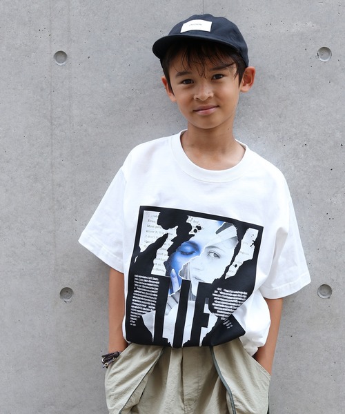 UNIT CHEST（ユニットチェスト）の「【UNIT CHEST】unique unisex T-shirt　FACE to FACE Tシャツ（Tシャツ/カットソー・メンズ・ホワイト/ブラック・L/M/S）」の14枚目の写真