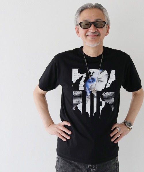 UNIT CHEST（ユニットチェスト）の「【UNIT CHEST】unique unisex T-shirt　FACE to FACE Tシャツ（Tシャツ/カットソー・メンズ・ホワイト/ブラック・L/M/S）」の17枚目の写真