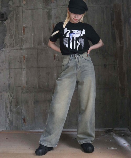 UNIT CHEST（ユニットチェスト）の「【UNIT CHEST】unique unisex T-shirt　FACE to FACE Tシャツ（Tシャツ/カットソー・メンズ・ホワイト/ブラック・L/M/S）」の21枚目の写真