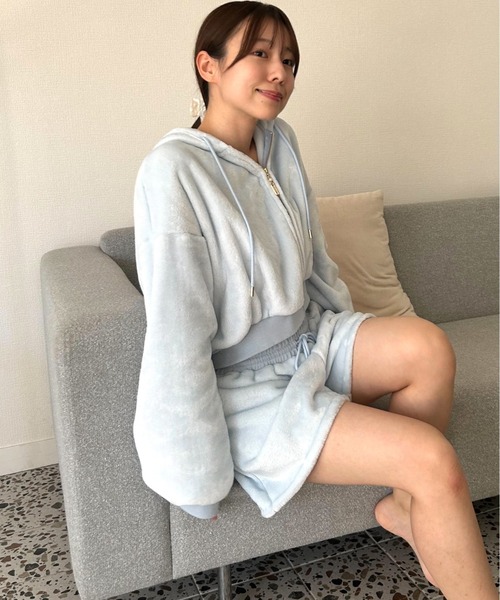 SNIDEL HOME（スナイデルホーム）の「フリースボアパーカー（ルーム