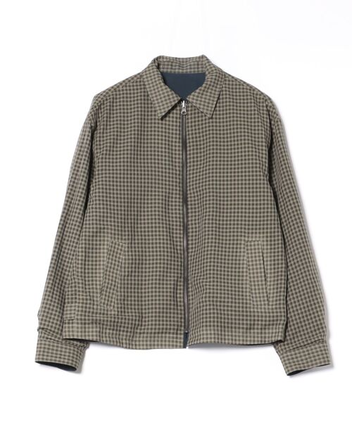 FACTOTUM（ファクトタム）の「【FACTOTUM】Tropical 2B Reversible Blouson（ブルゾン・メンズ・ネイビー/グレー・46）」の5枚目の写真