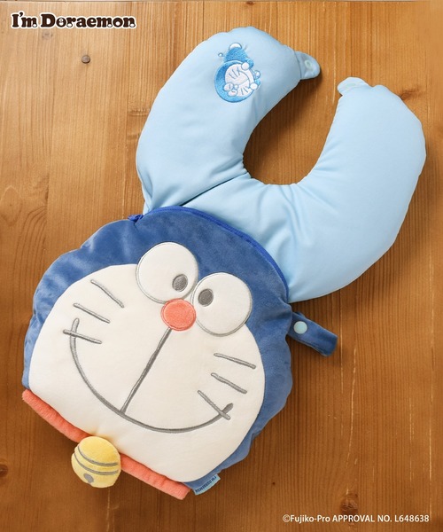 Flowering（フラワーリング）の「I’M DORAEMON/2WAYネックピロー（トラベルグッズ・レディース・ブルー・FREE）」の3枚目の写真