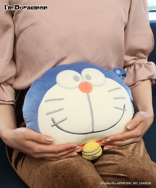 Flowering（フラワーリング）の「I’M DORAEMON/2WAYネックピロー（トラベルグッズ・レディース・ブルー・FREE）」の8枚目の写真