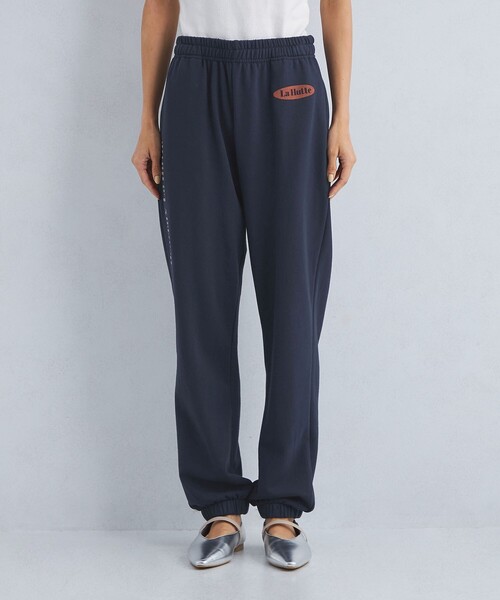 green label relaxing(グリーンレーベルリラクシング)の「【別注】<La Hutte>スウェット パンツ(スウェットパンツ・レディース・グレー/ネイビー・FREE)」の8枚目の写真