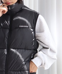 【CONVERSE/コンバース】リサイクルファイバーダウン 切り替え ベスト