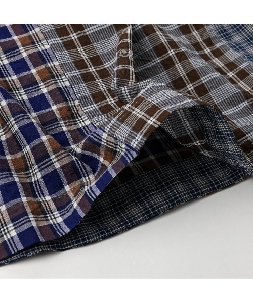 45R（フォーティファイブアール）の「秋風カディミックスのスモックブラウス（シャツ/ブラウス・レディース・ブラウン系その他・FREE）」の10枚目の写真