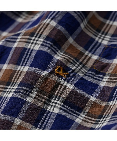 45R（フォーティファイブアール）の「秋風カディミックスのスモックブラウス（シャツ/ブラウス・レディース・ブラウン系その他・FREE）」の12枚目の写真