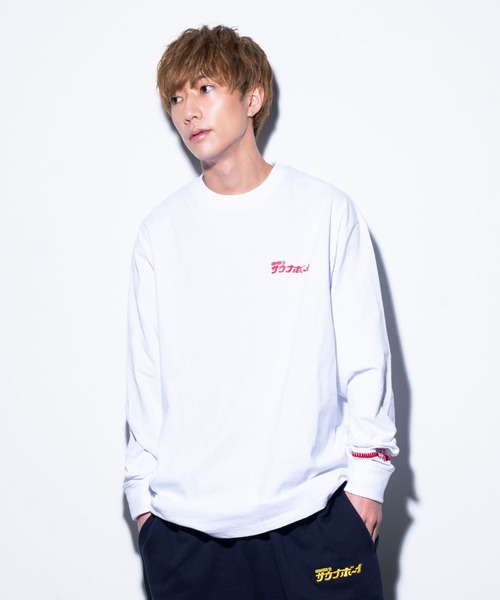 GISHER（ギッシャー）の「GS×サウナボーイ LOCKER KEY l/S T-SHIRT（Tシャツ/カットソー・メンズ・ブラック/ホワイト・MEDIUM/LARGE）」の7枚目の写真