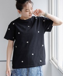 RAGEBLUE | ミニフラワー刺繍Tシャツ(Tシャツ/カットソー)